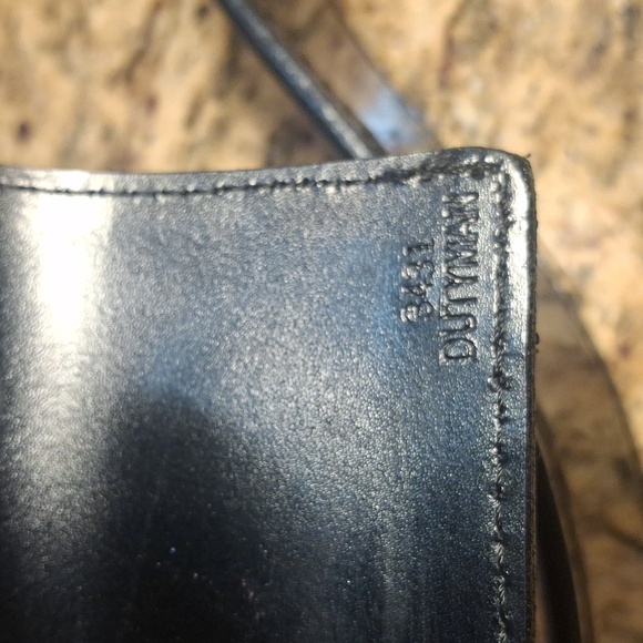 Dutyman Leather Belt with Silver Buckle main image 8